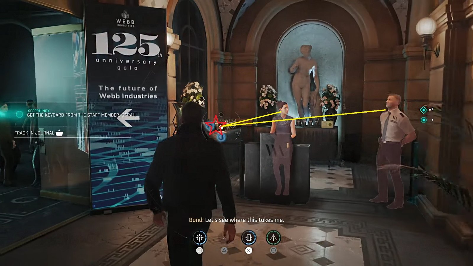 007 First Light Museum Key Holder NPC