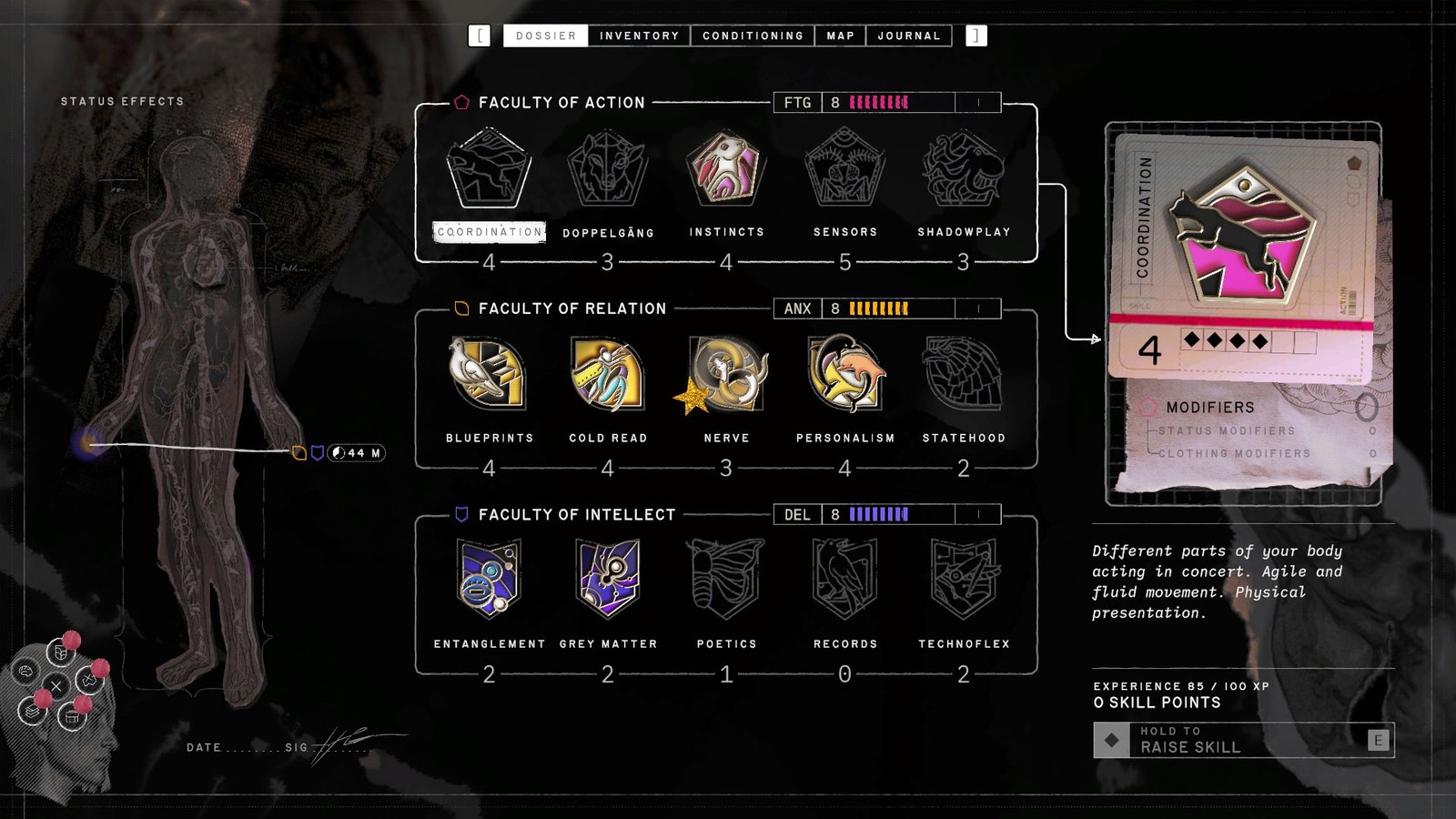 Zero Parades Stats