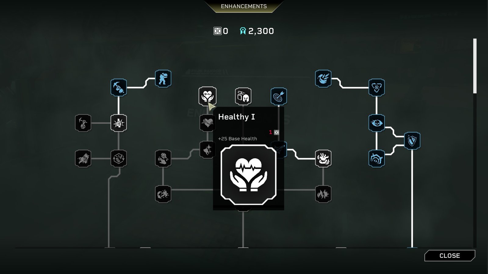 The Healthy Perk in Rogue Core