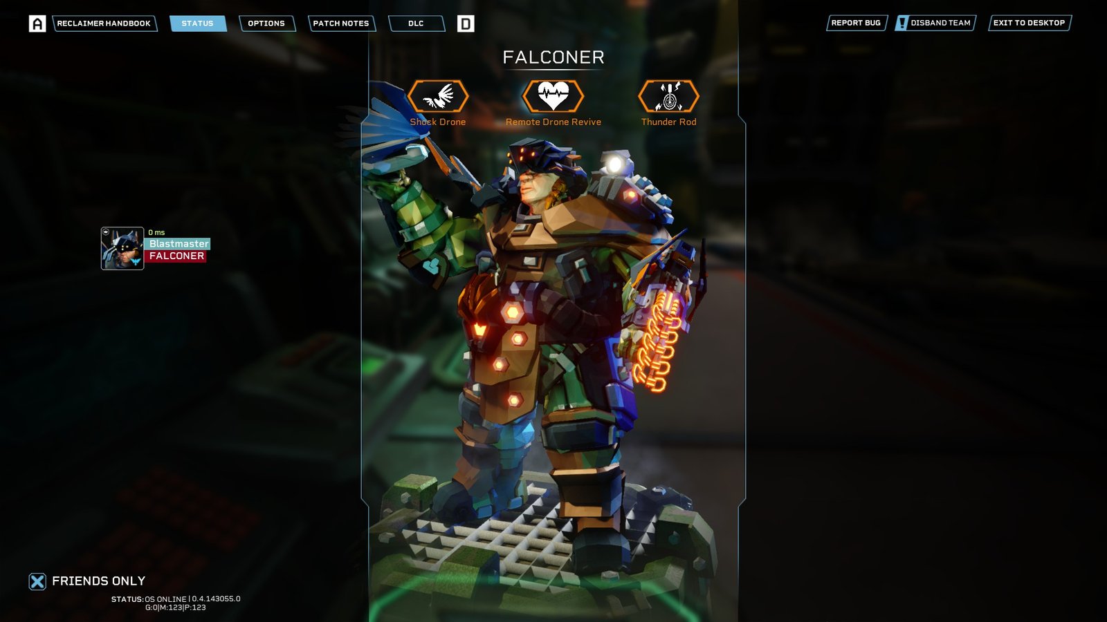 The Falconer Pre Mission