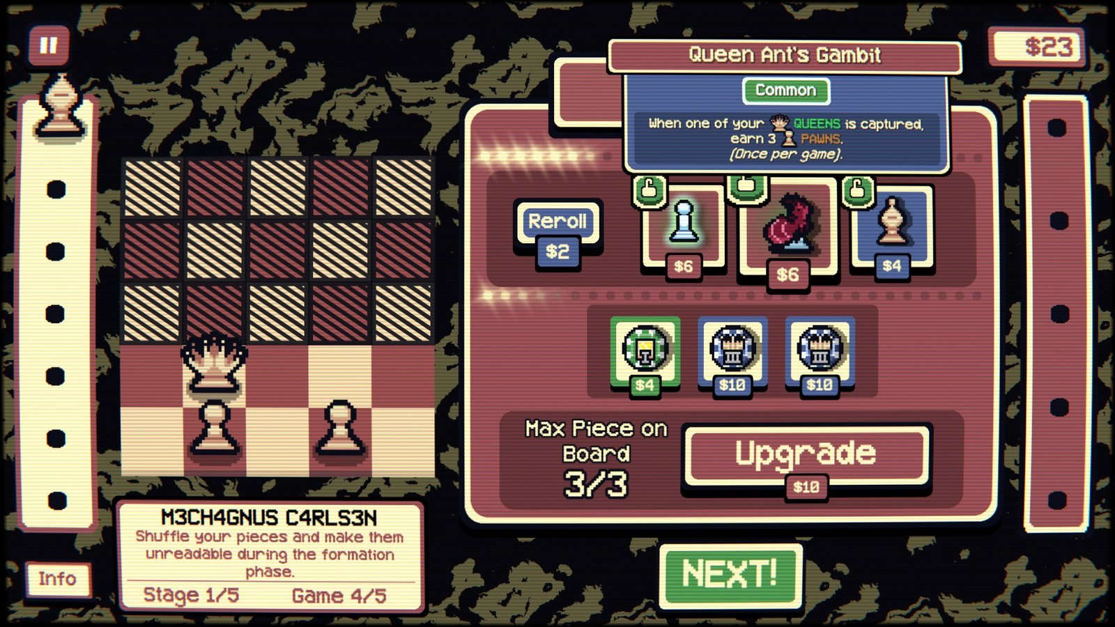 Gambonanza Queen Ant Gambit