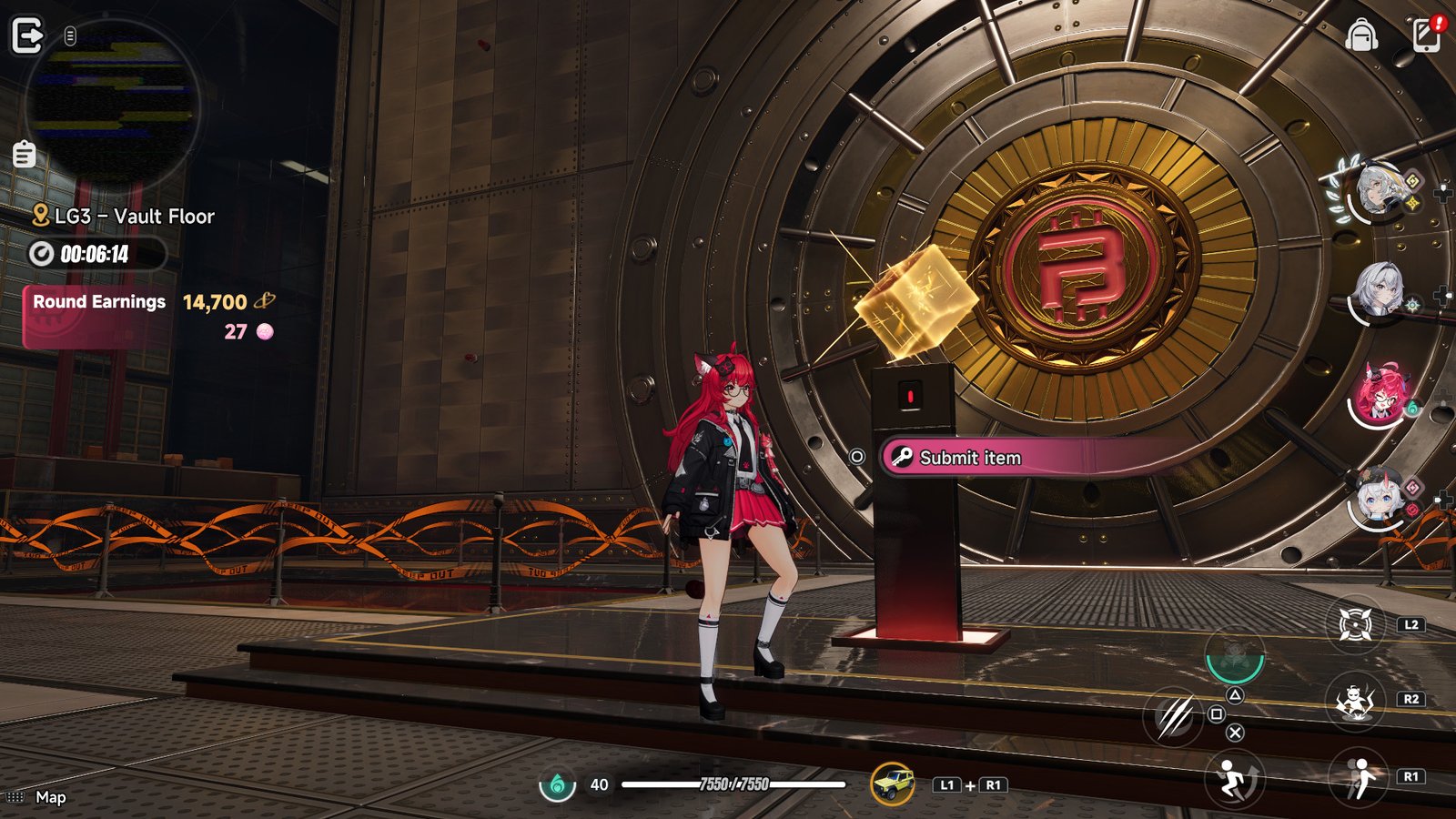 Neverness to Everness Pink Paws Heist vault