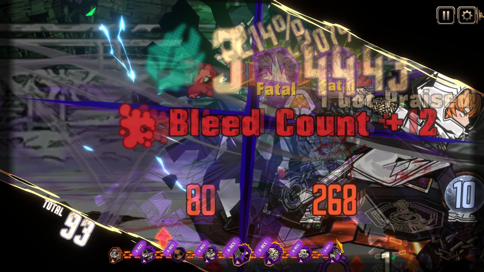 Middle Nursefather Outis applying both Bleed and Burn