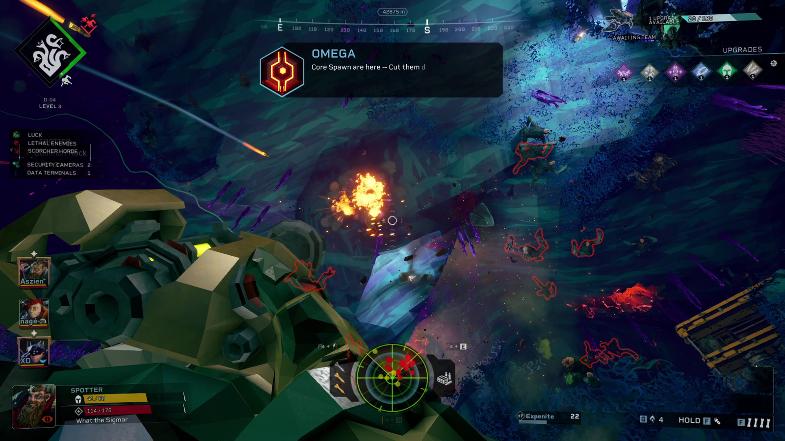 Highlighting enemies as Spotter
