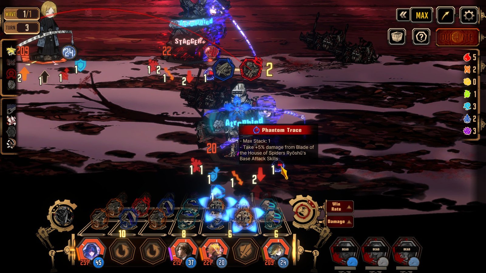 Ryoshu's Phantom Trace effect