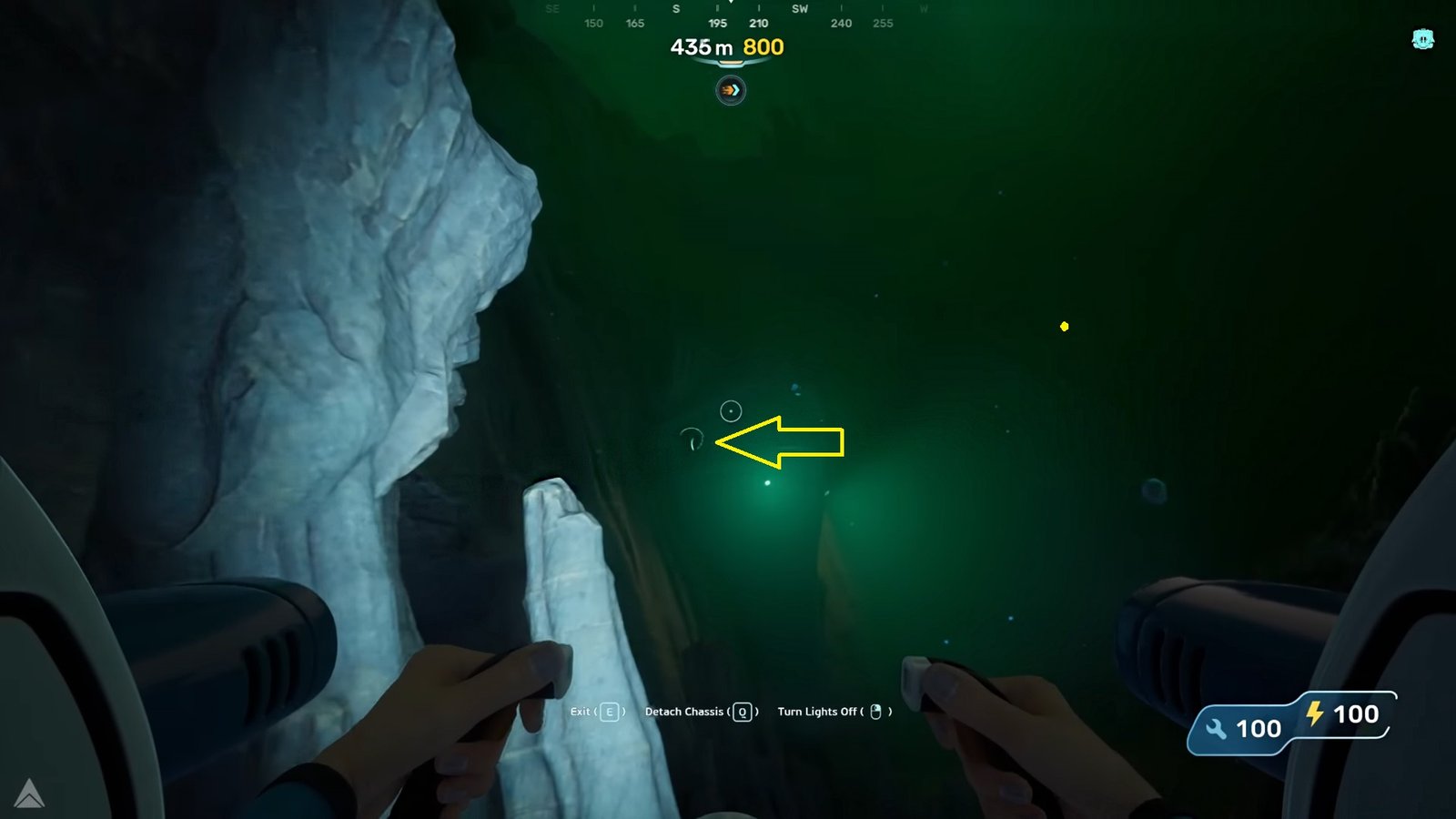 Subnautica 2 Alien Ship Entrance