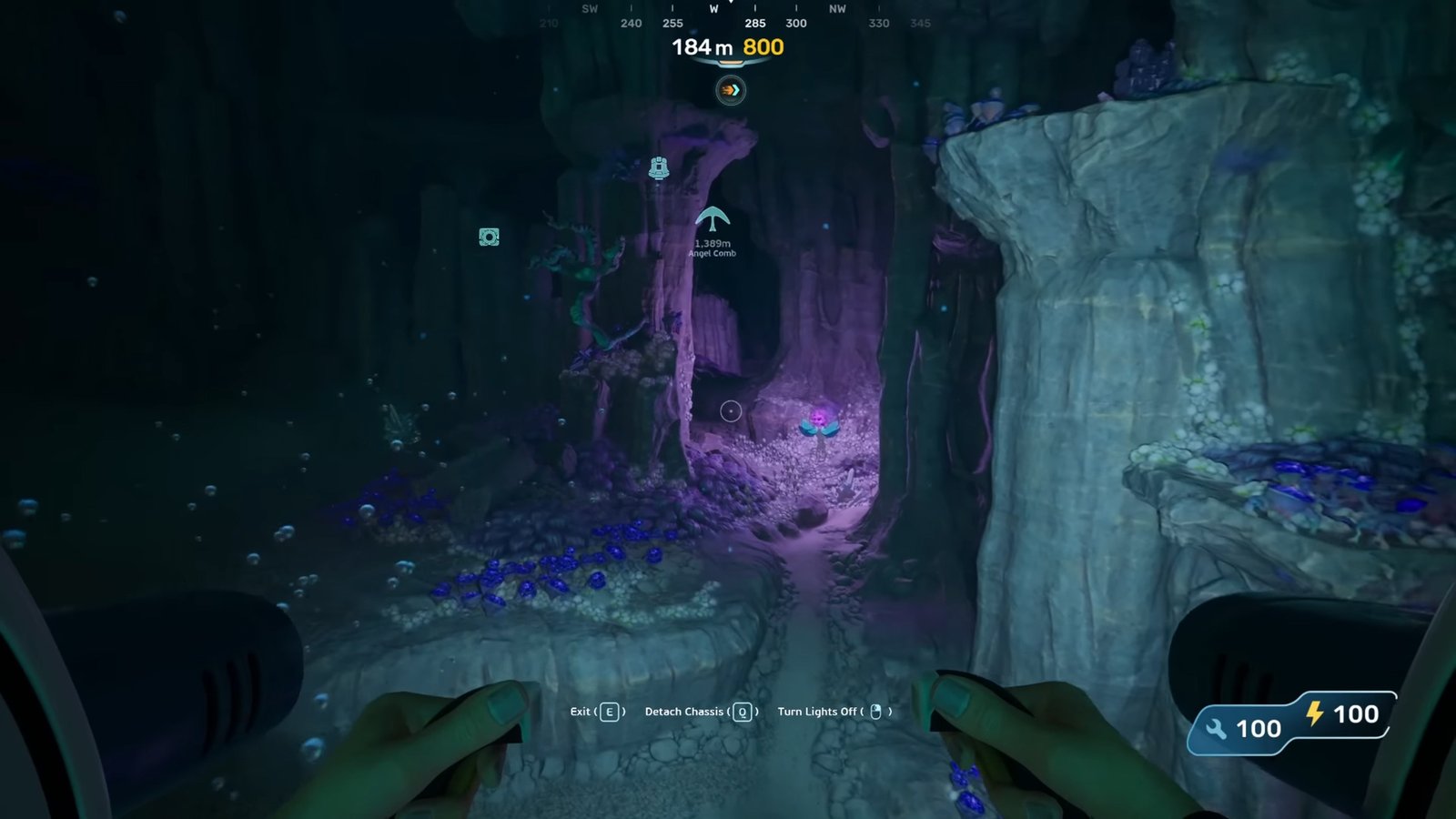 Subnautica 2 Cave near ALien Ruins #2