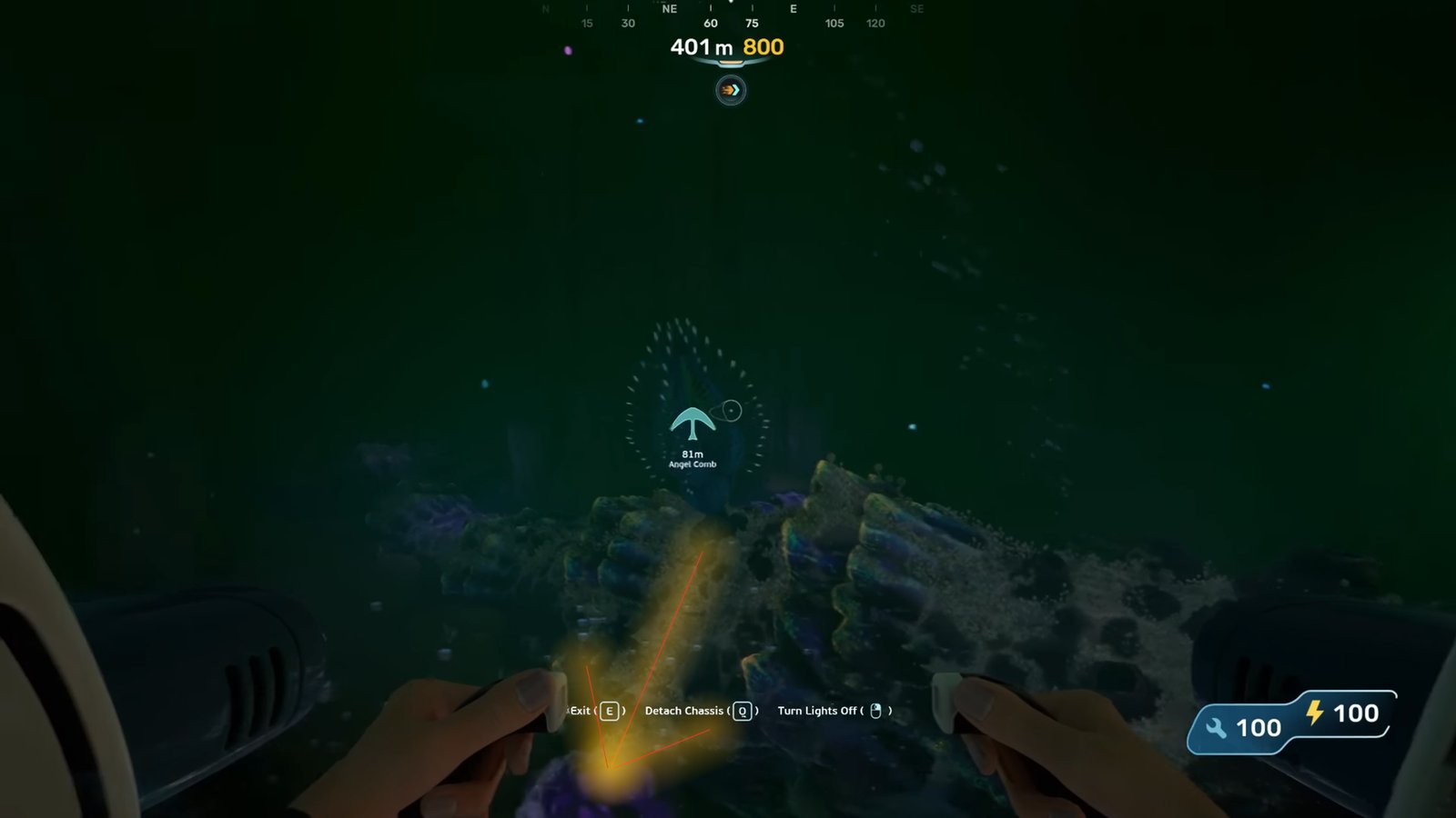 Subnautica 2 Cave route