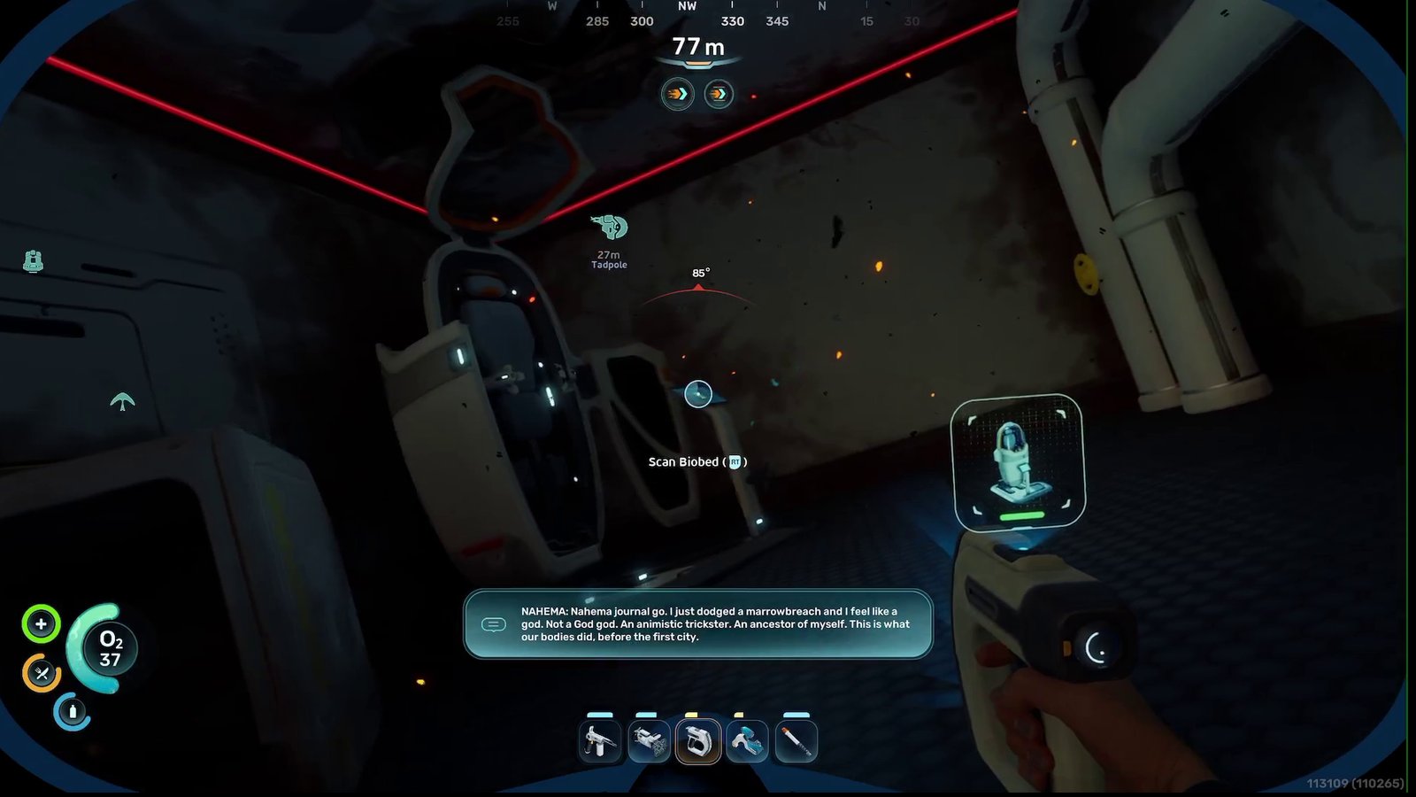 Subnautica 2 Endurance Biobed Cicada Wreck (Empty Hold) 1