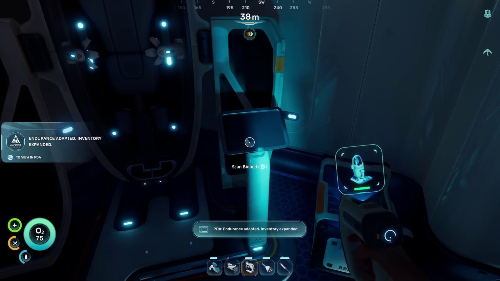 Subnautica 2 Endurance Biobed Endurance Adapted