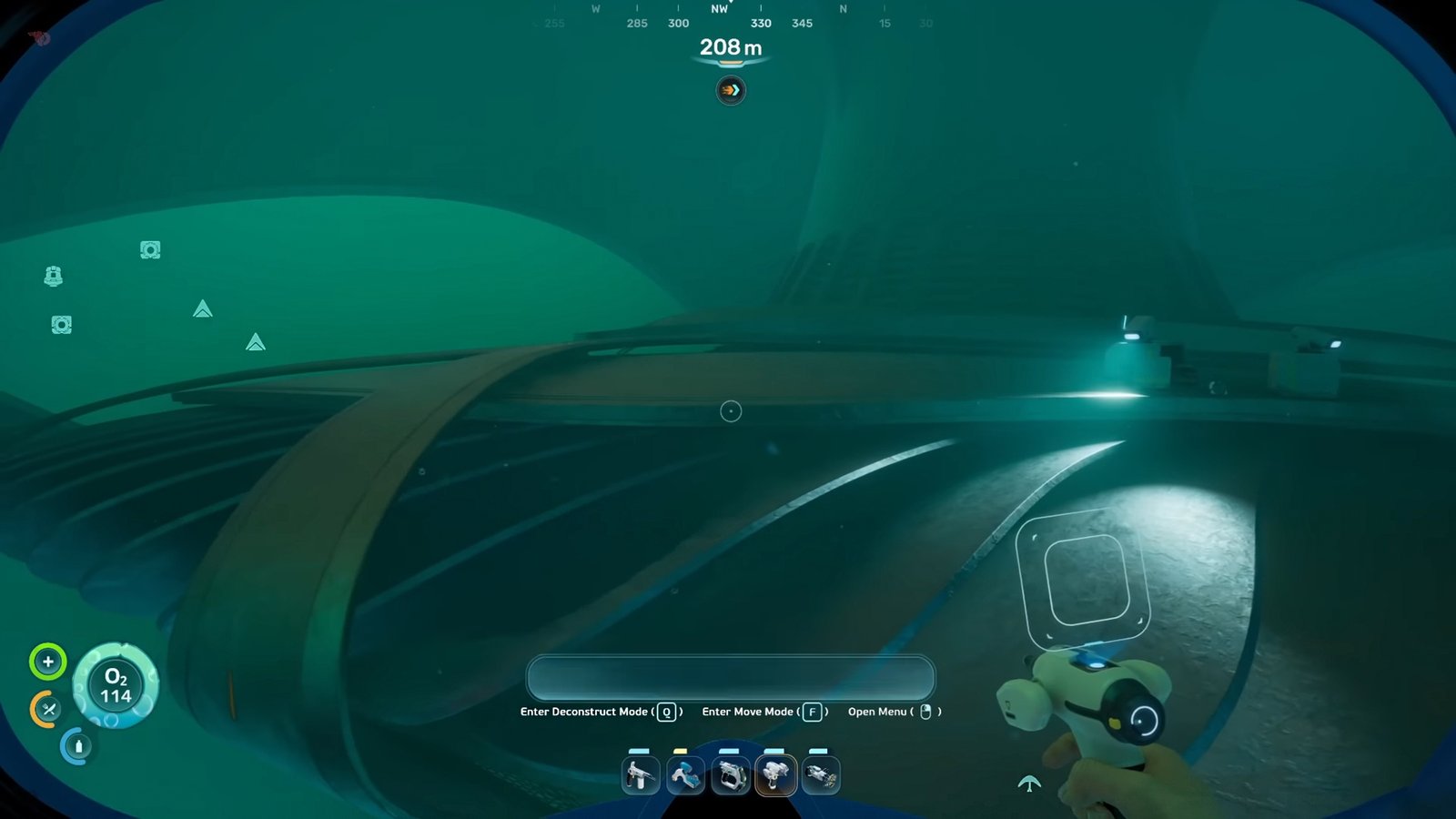Subnautica 2 Power Plant Repair Spot on Alien Ruins