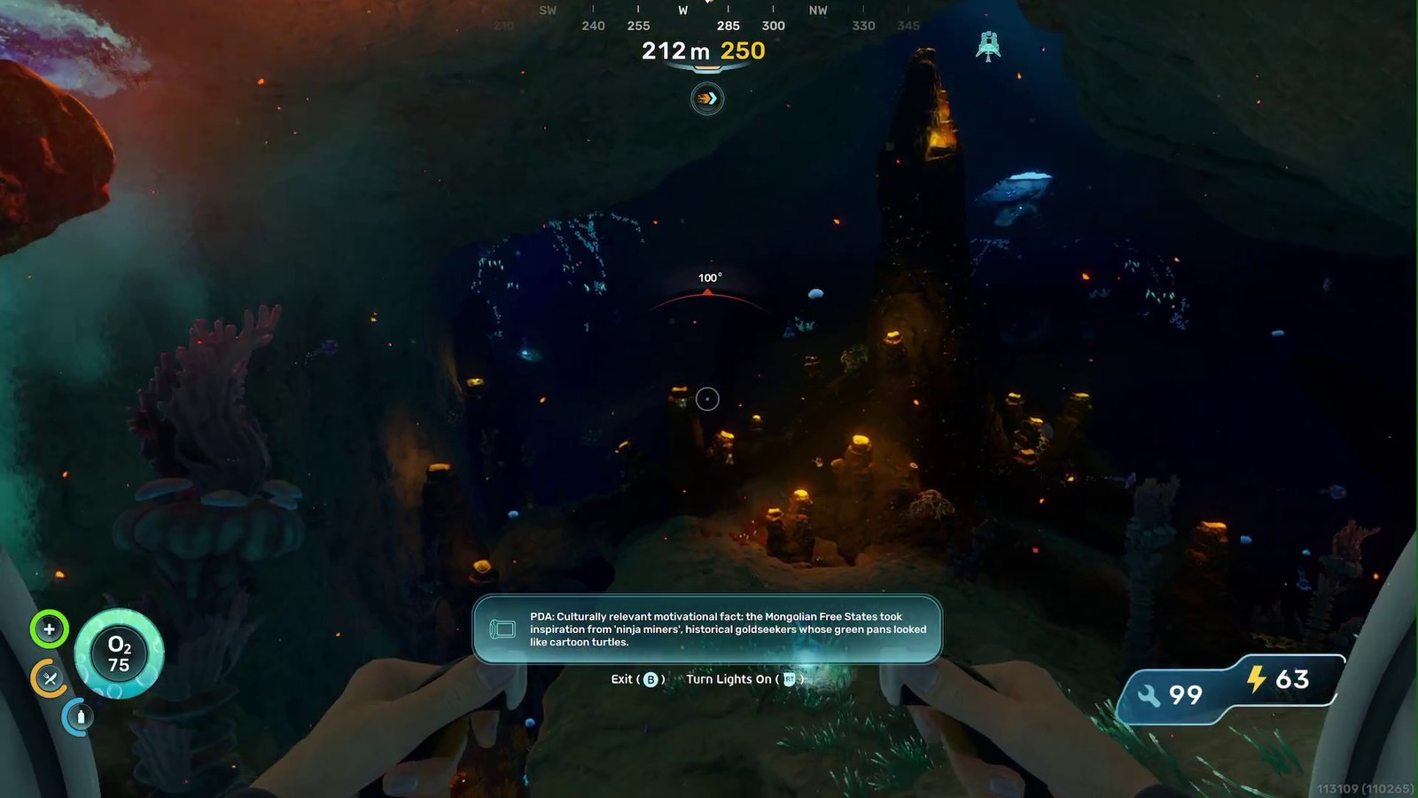 Subnautica 2 Tadpole Pens Fire Cave