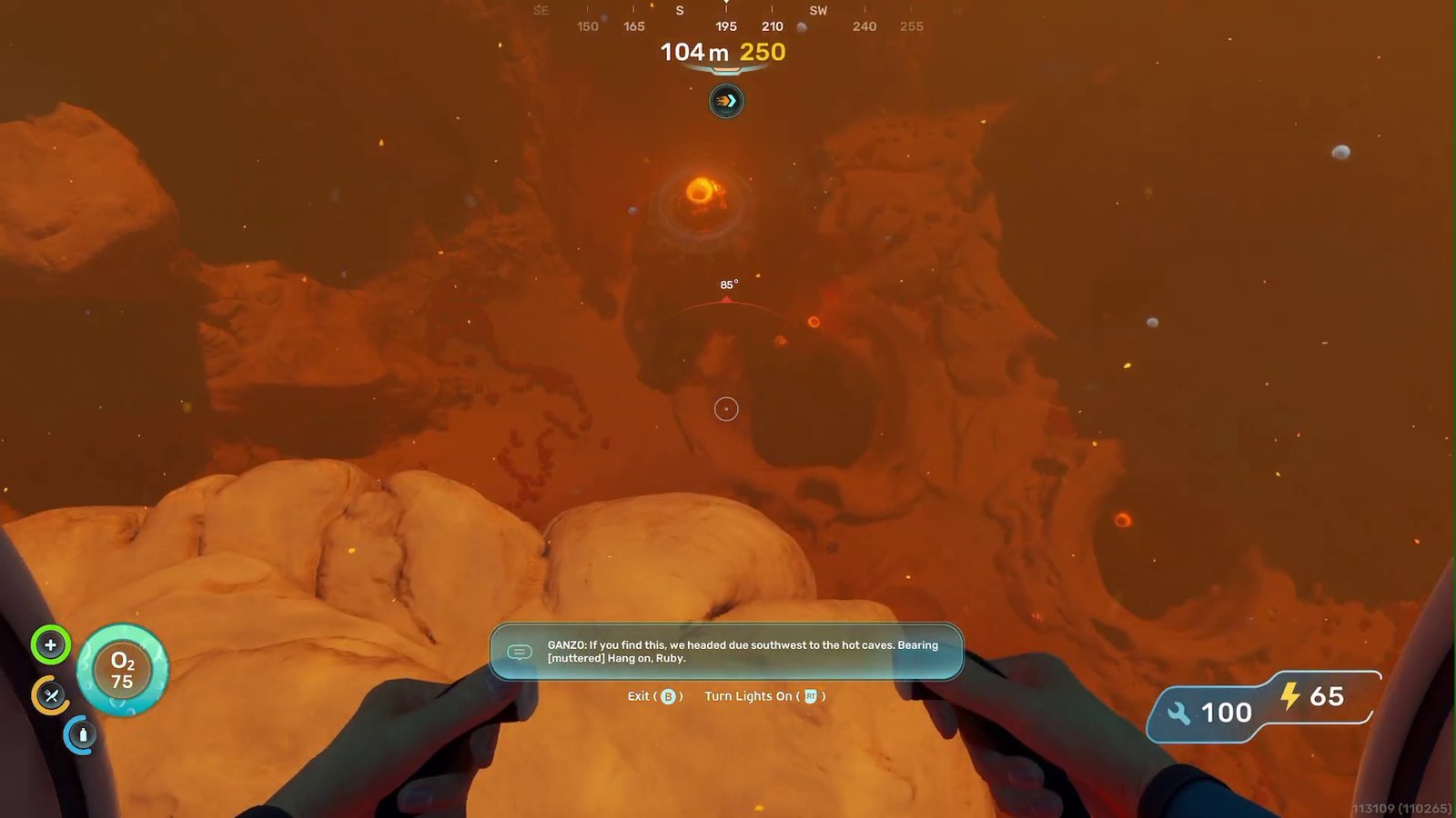 Subnautica 2 Tadpole Pens Ring Creature Hole
