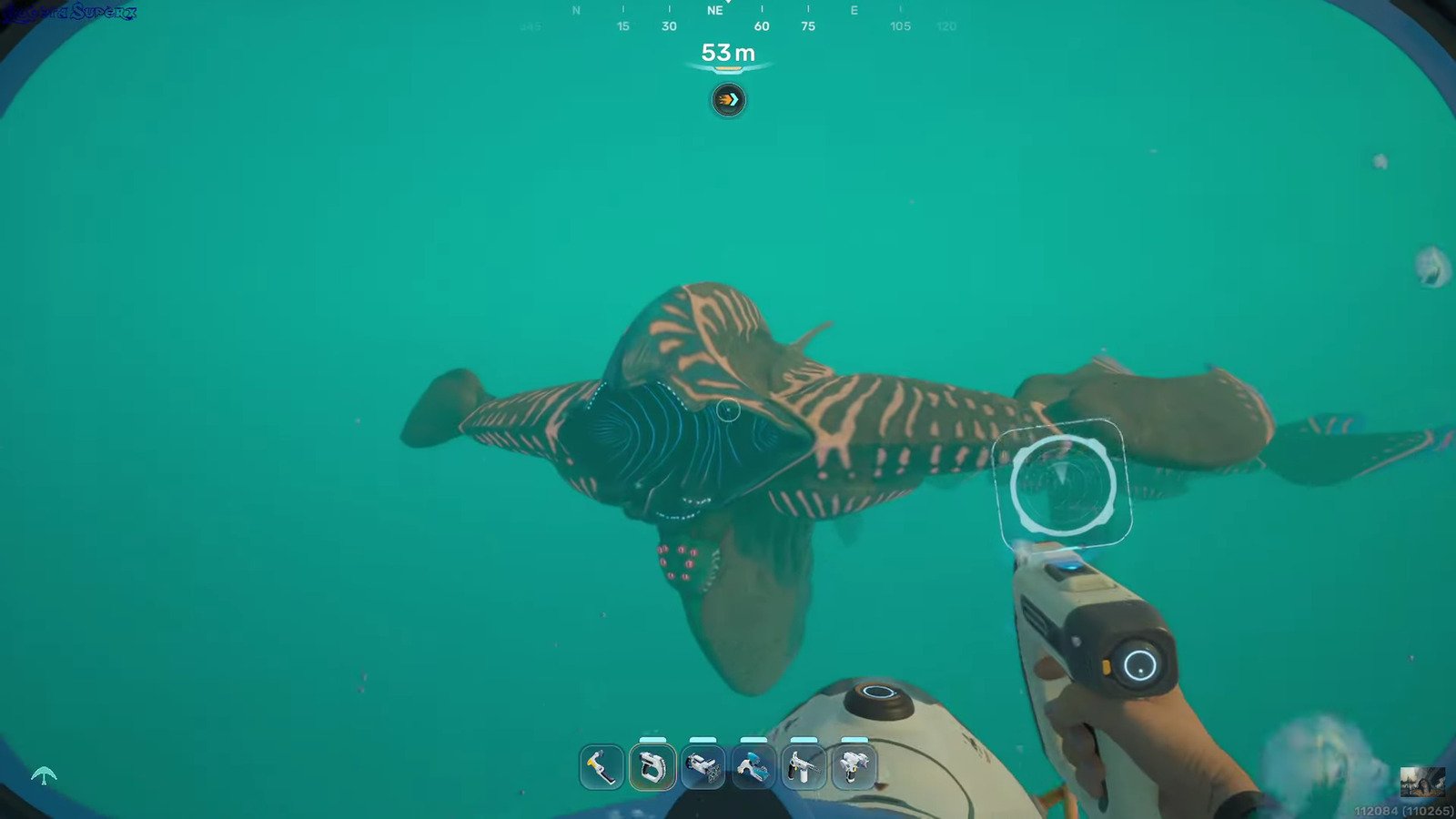 Deepwing Brooder in Subnautica 2 roaming the calm ocean