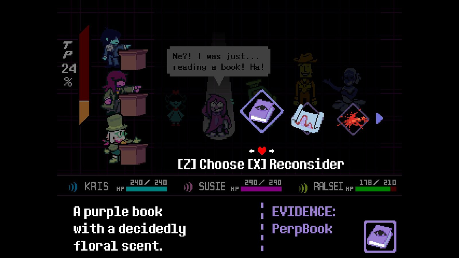 The solution for Case 1 against Yellow and Blue