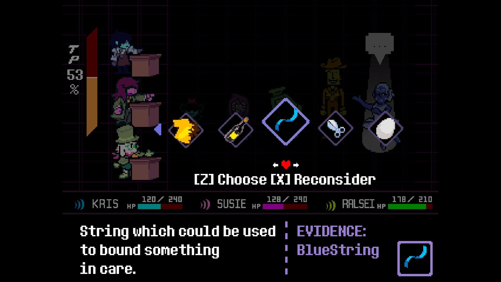 The fourth case solution against Yellow and Blue