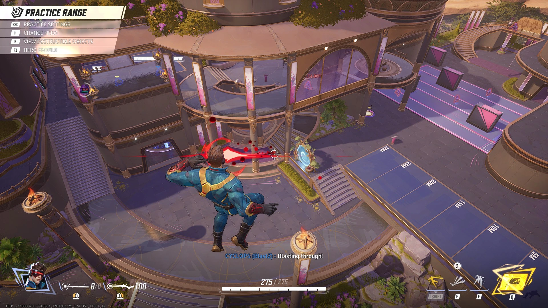 Cyclops shift in Marvel Rivals