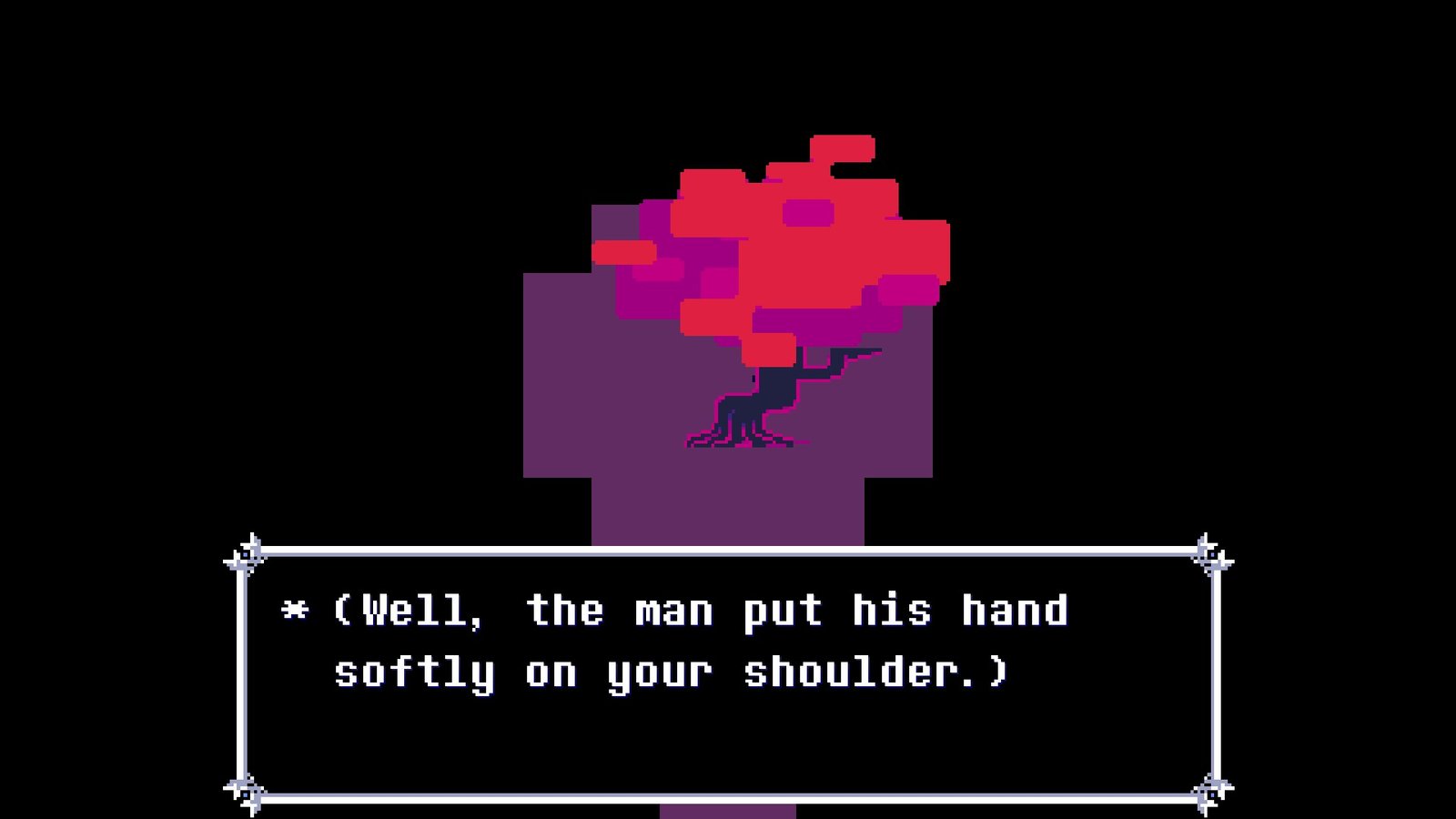 The Egg confirmation dialogue in Deltarune chapter 5