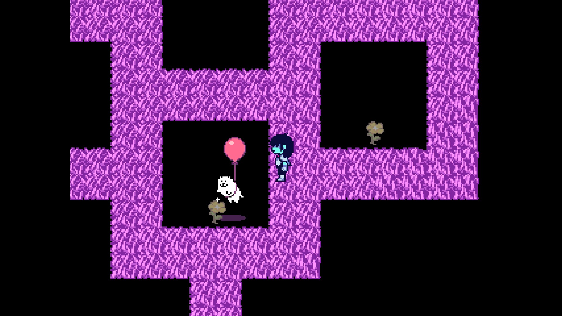 The Egg Puzzle Room in deltarune chapter 5