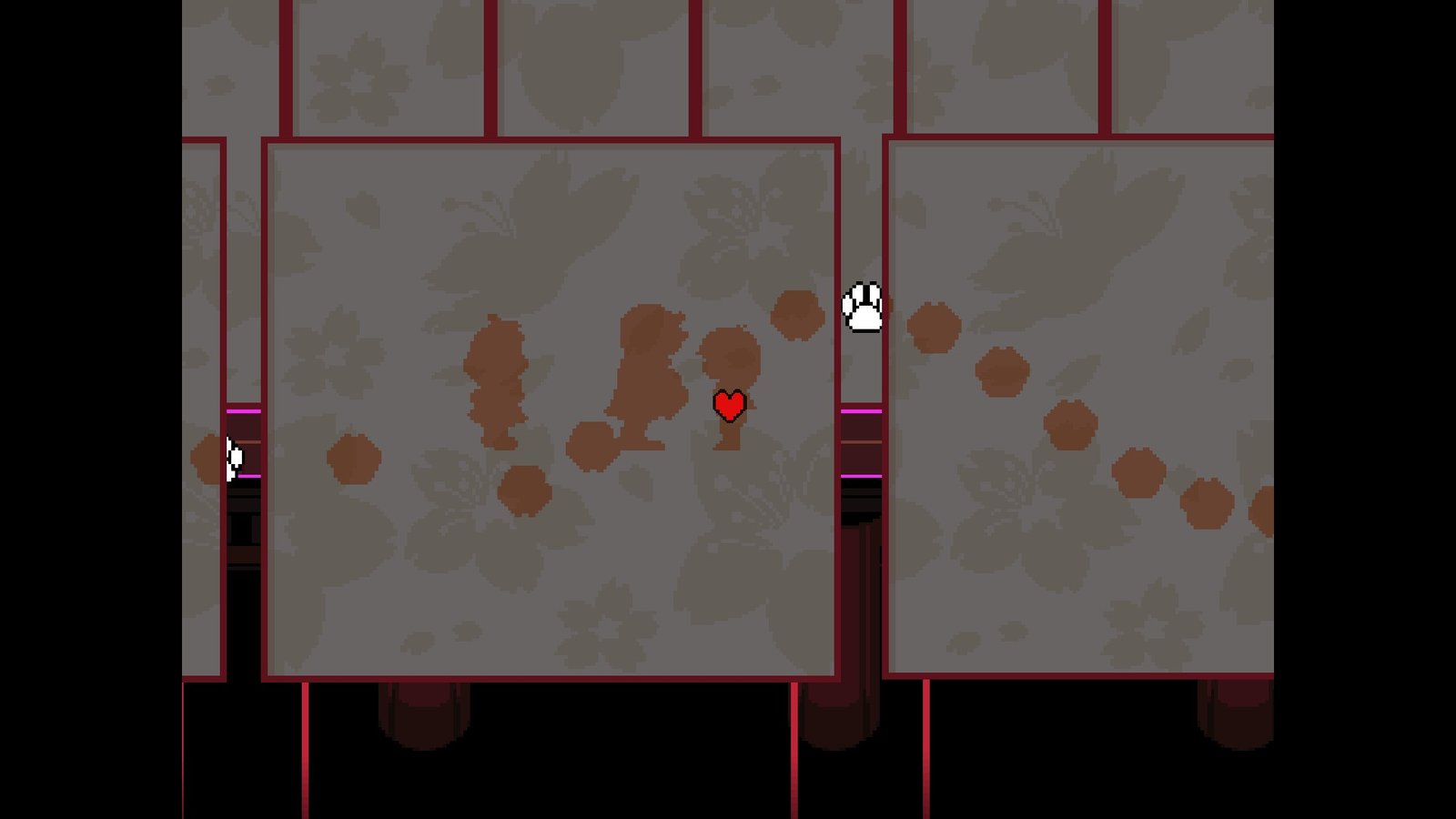 A fox hidden behind a tapestry in Deltarune Chapter 5
