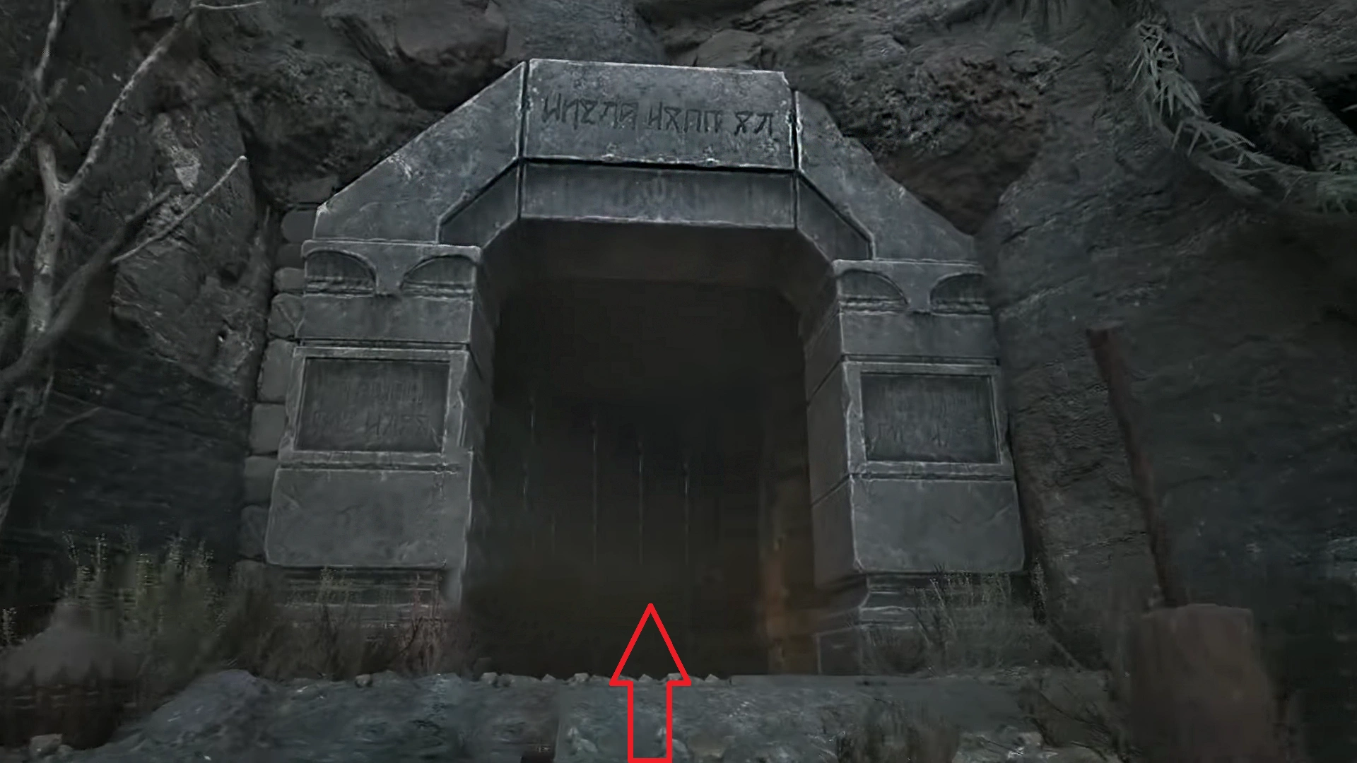 Gothic 1 Direction to Ritual Place Entrance