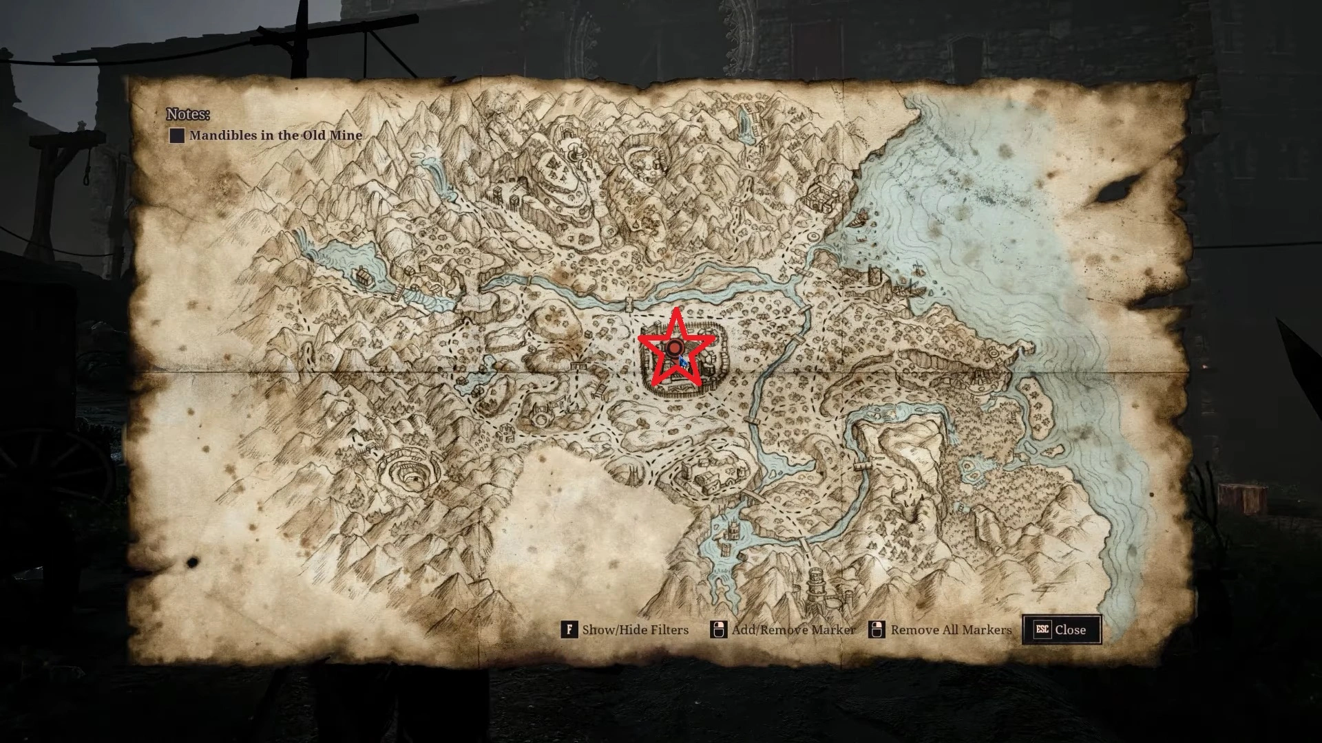 Gothic 1 Remake Old Camp Map Location for Bully for Bullit Quest Chapter 2