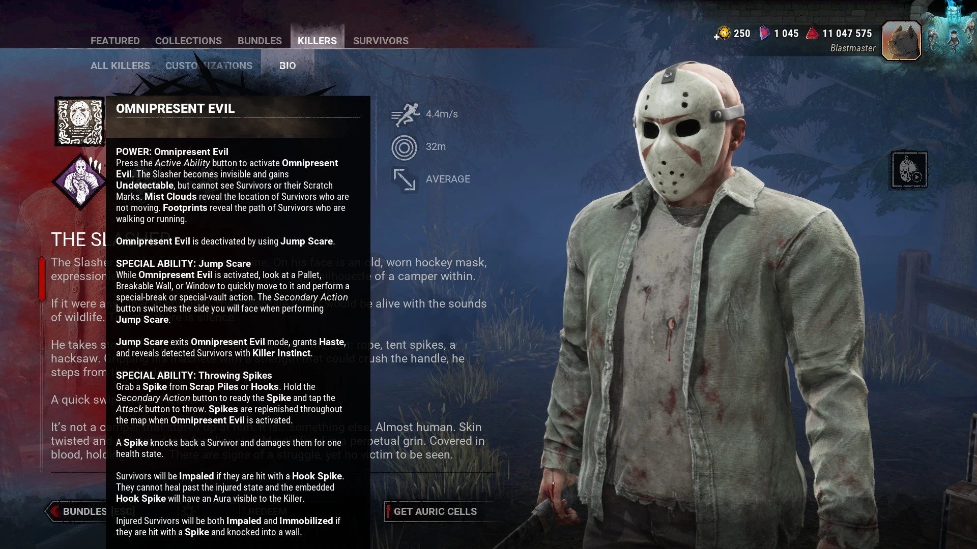 Jason's ability in Dead by Daylight