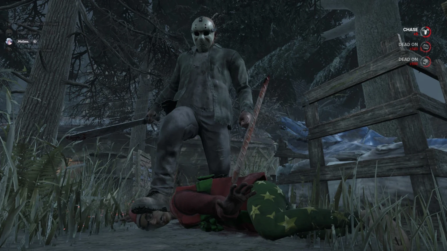 Dead by Daylight – Best Jason Builds Jason killing a survivor in Dead by Daylight