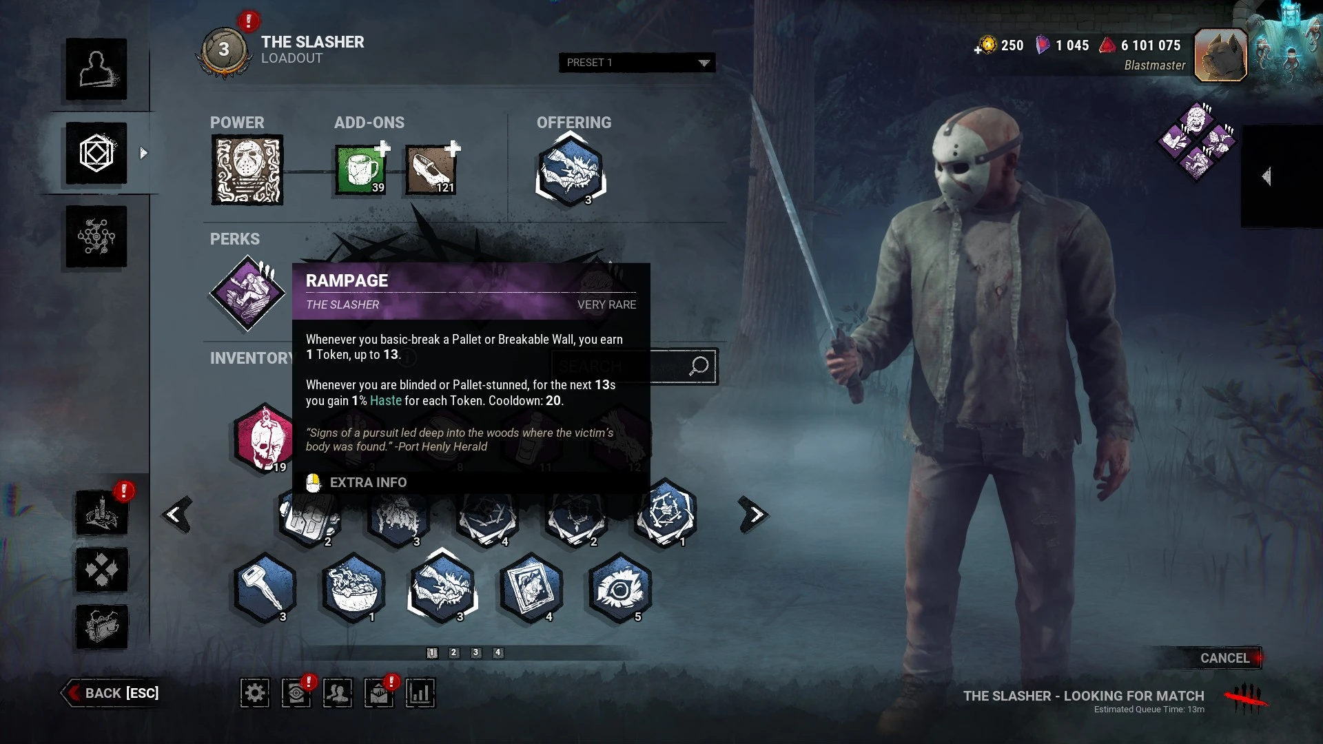 Best Jason Build in Dead By Daylight