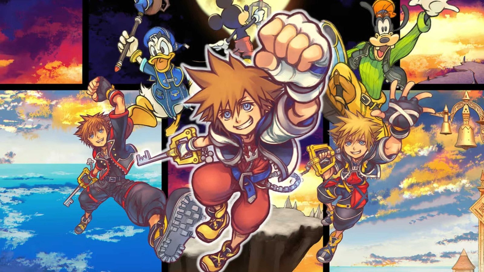 Kingdom Hearts AI-generated cover
