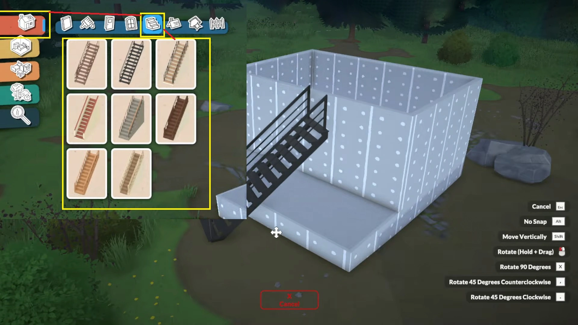 Paralives basement Building TOools