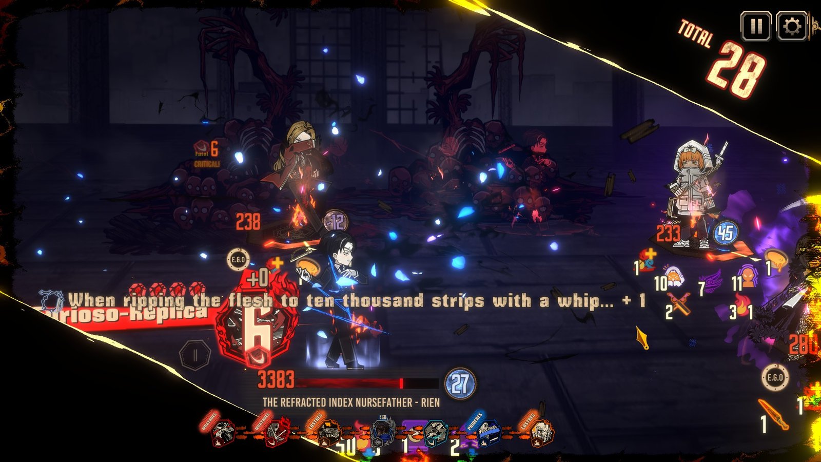 Rien after an attack