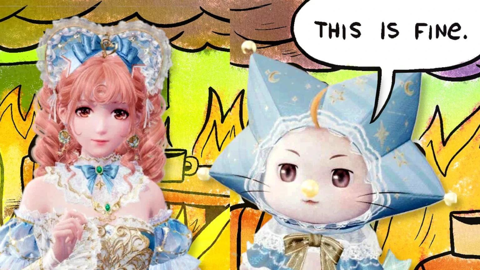 Infinity Nikki Fans Are Locked in Bizarre Cleavage Wars Infinity Nikki and Momo
