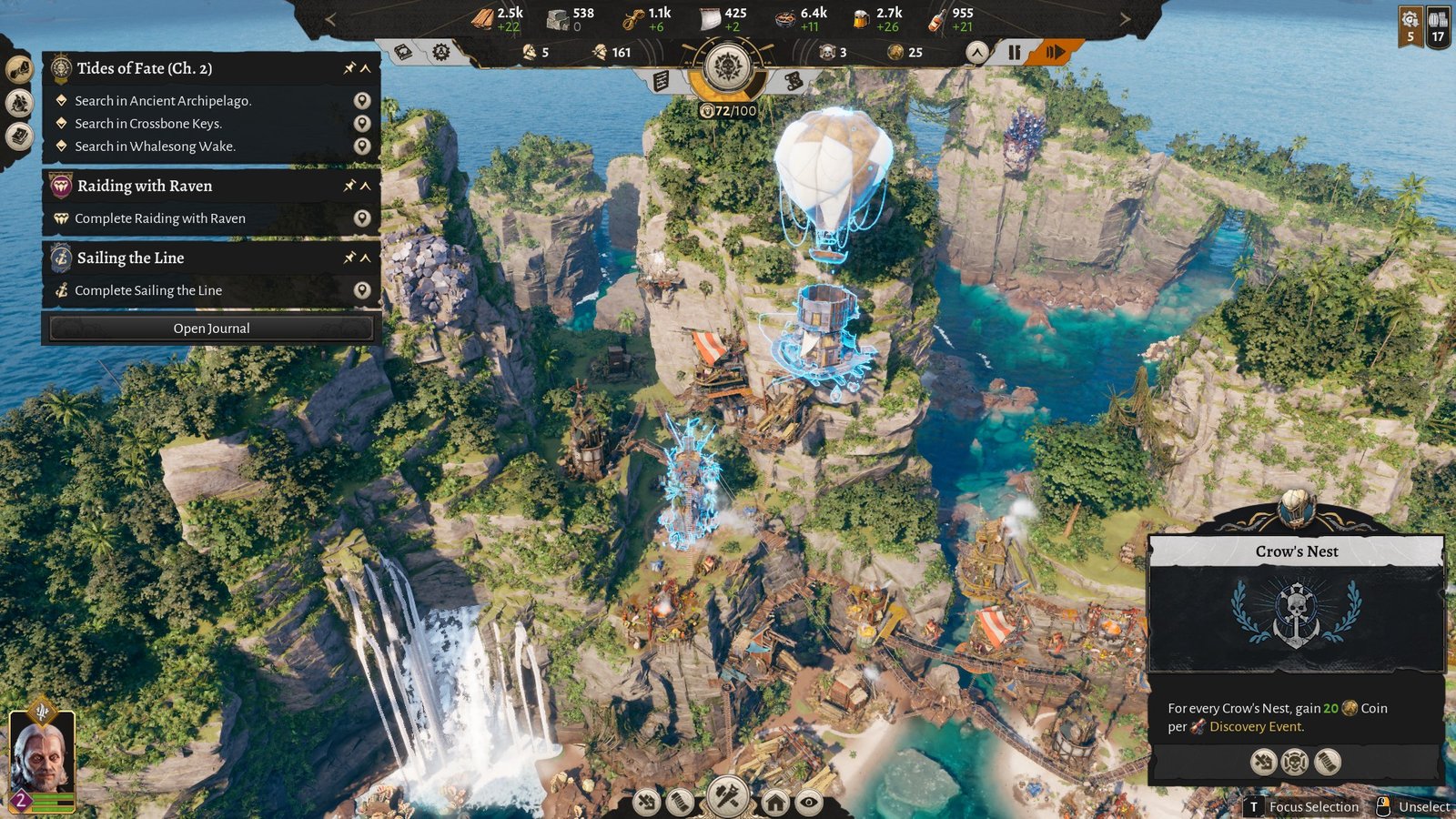 Corsair Cove Crows Nest