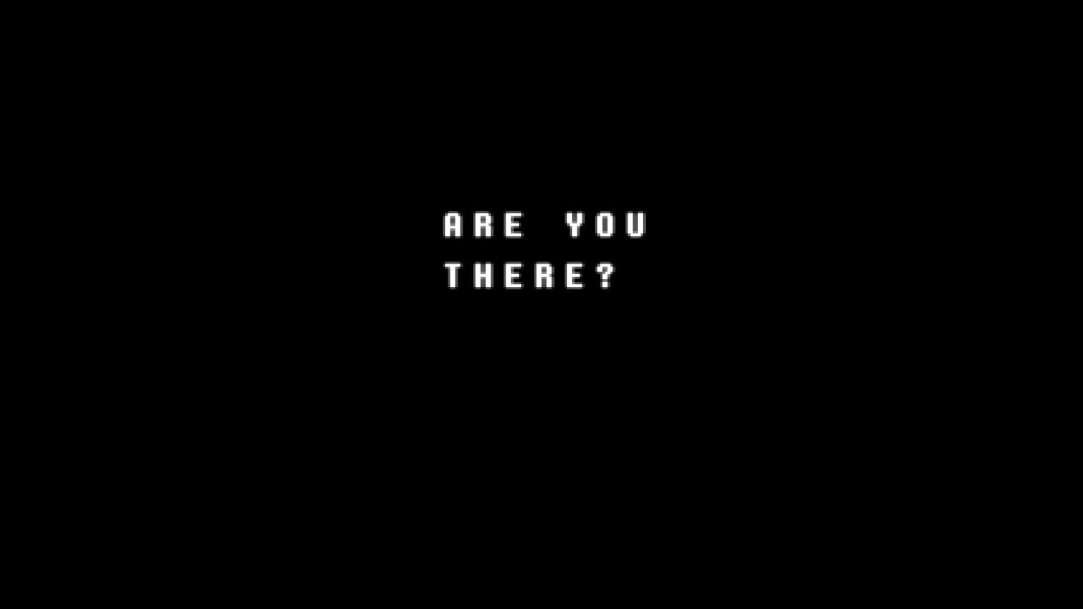 Gaster's first words to the player
