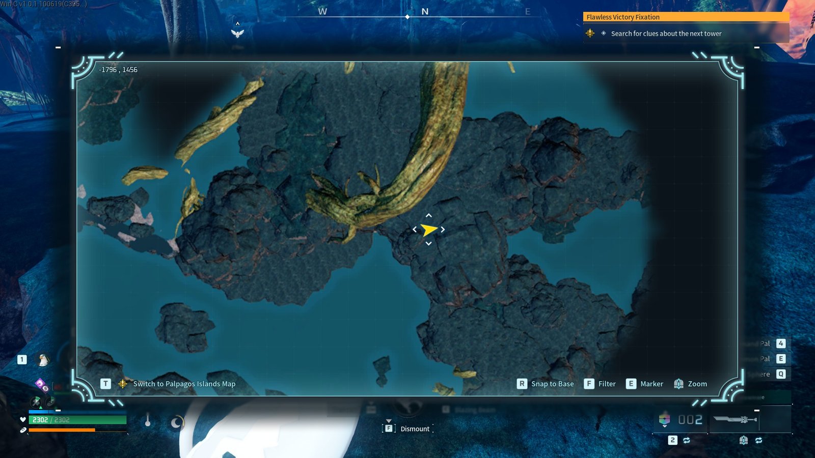 The first best Paloxite Ore farming location