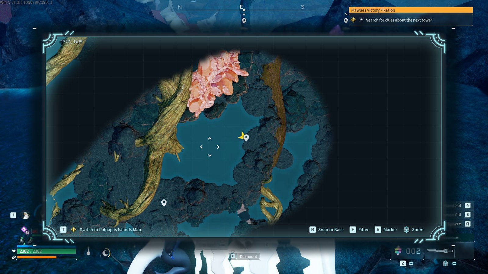 The second best Paloxite Ore Farming Location in Palworld