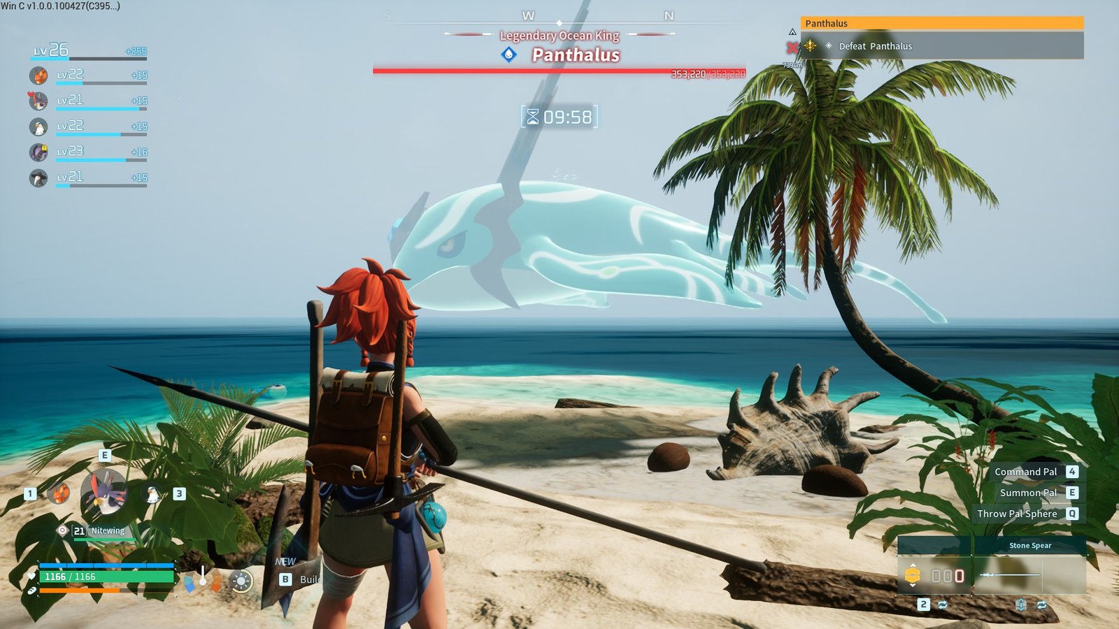 The Panthalus fight in Palworld