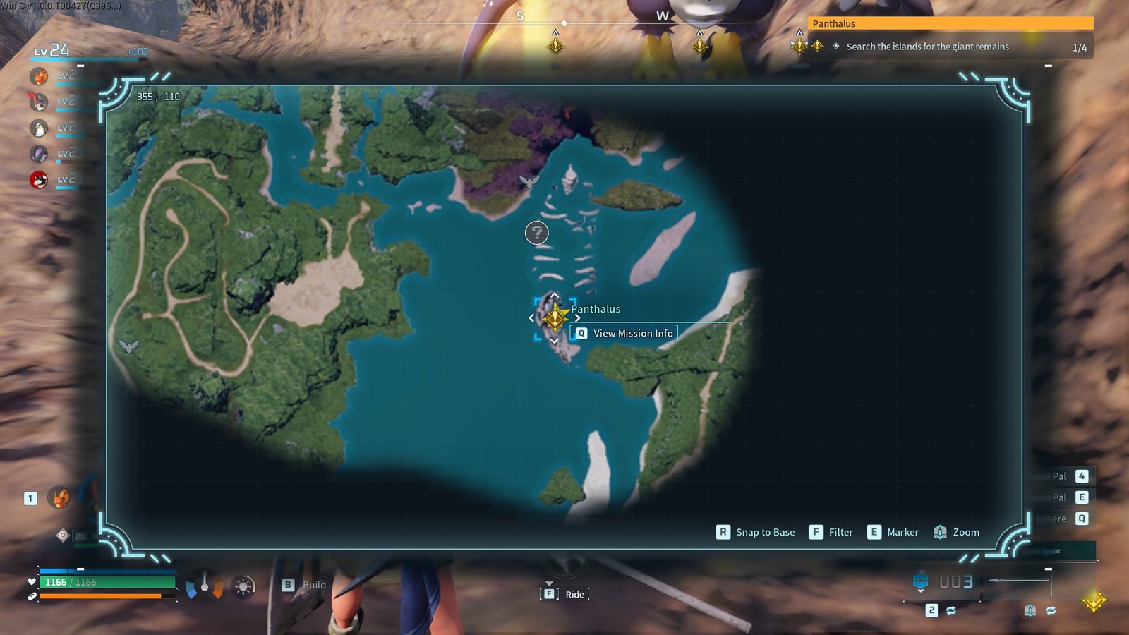 The second whale used to unlock the world tree in palworld