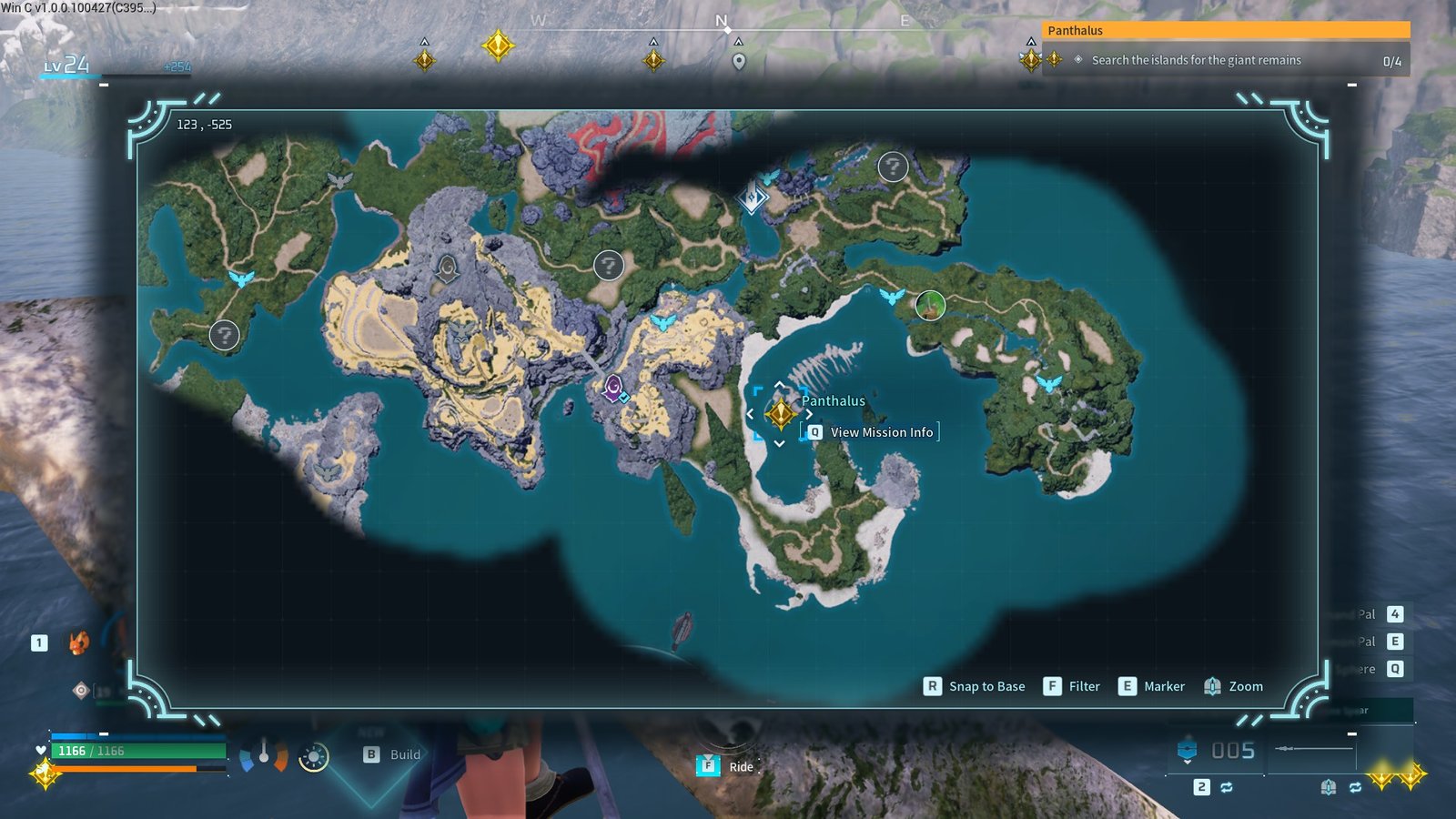 The first whale needed to unlock the world tree in palworld
