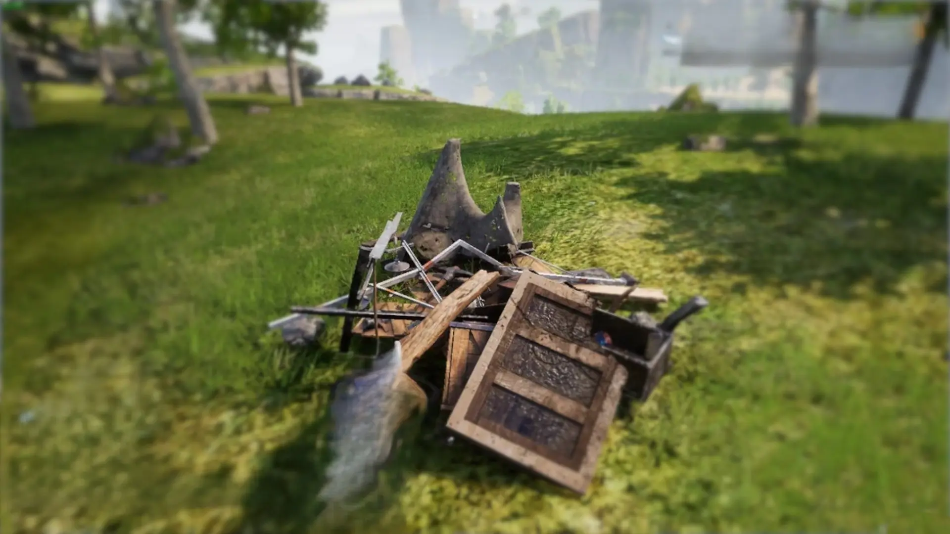 Palworld Salvage Junk Pile