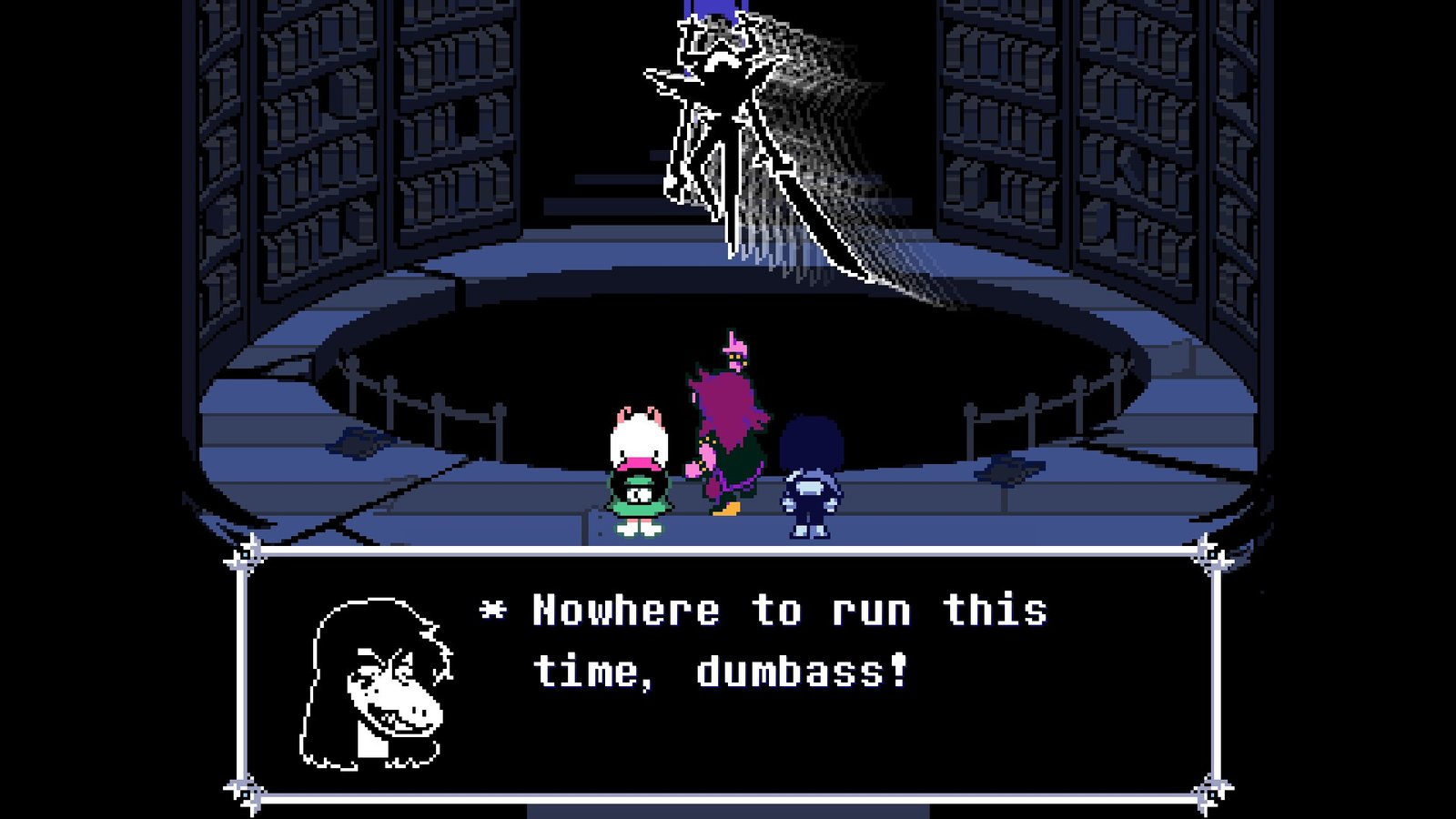 The knight in Deltarune Chapter 4
