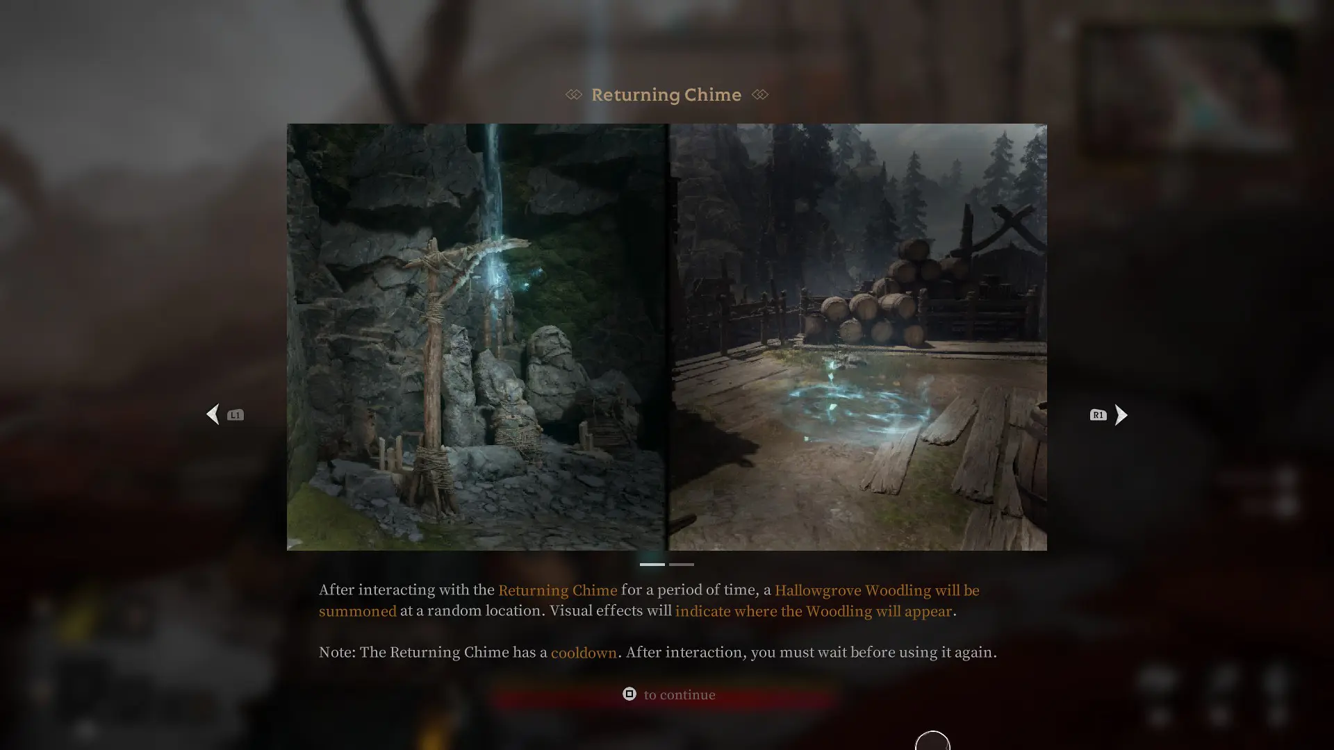 The tutorial mission in Mistfall Hunter