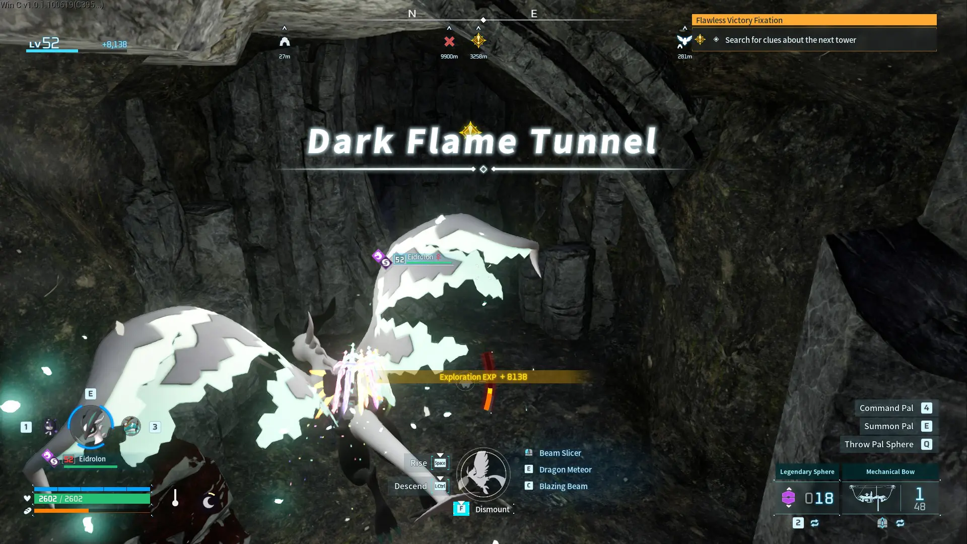 One of the locations in Palworld