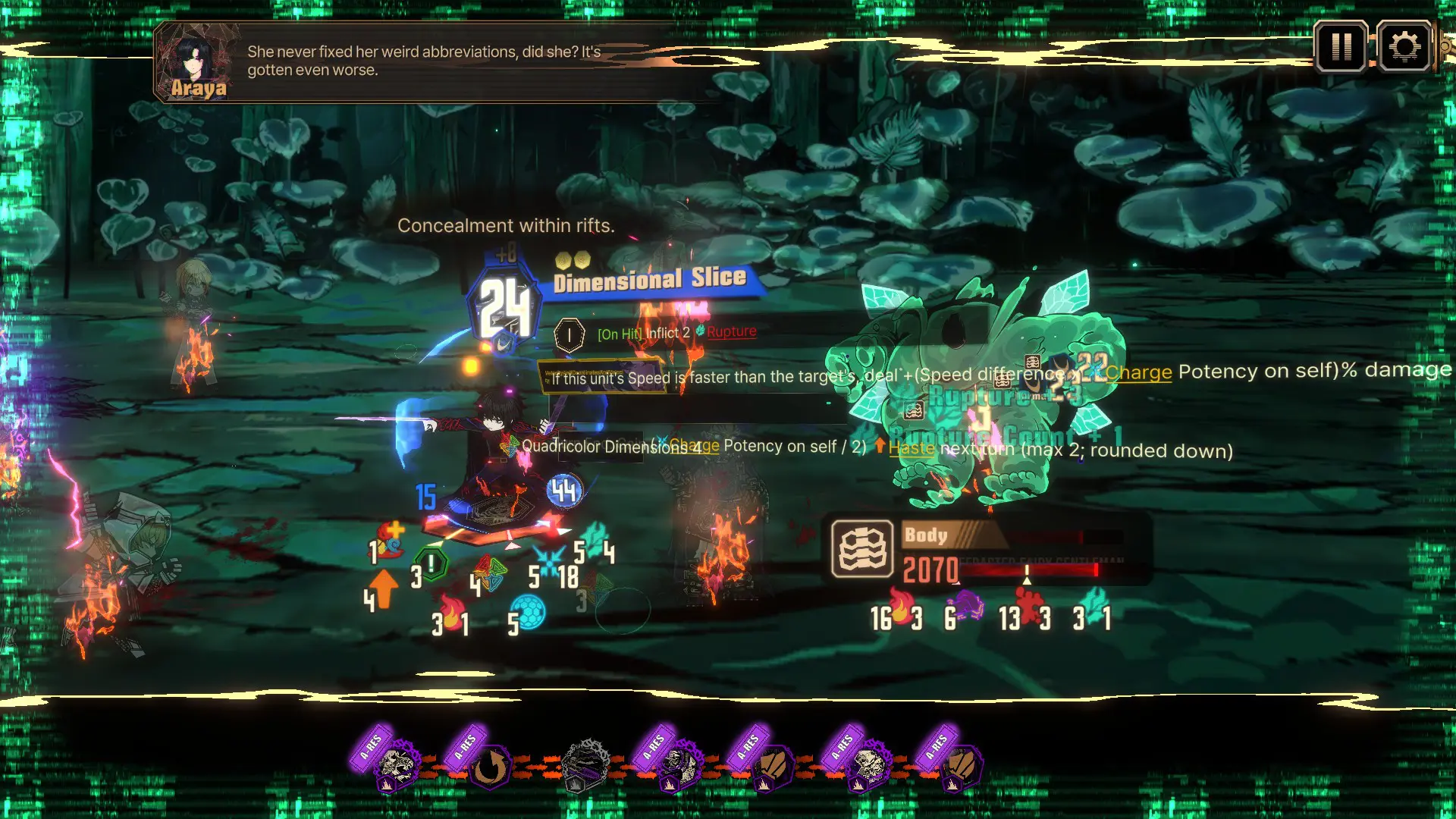 LCE EGO: Dimension Shredder Yi Sang's Skill 1