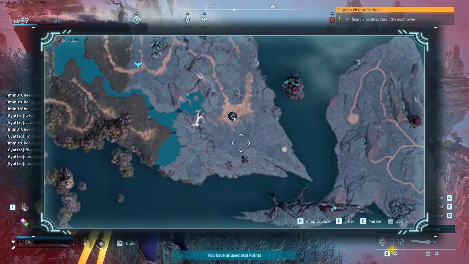 the second Soralite Ore location
