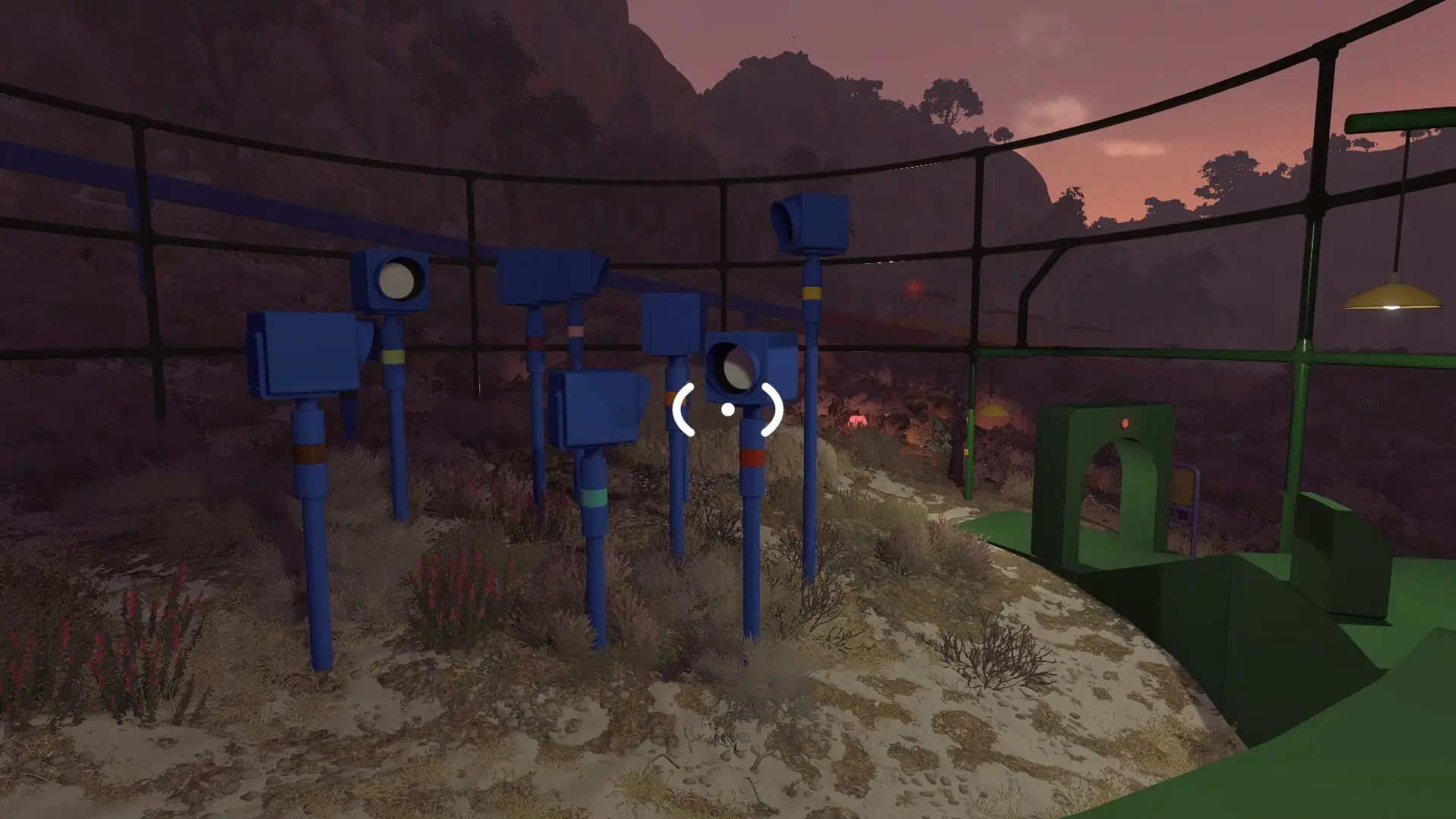 Big Walk Blue Signal Puzzle