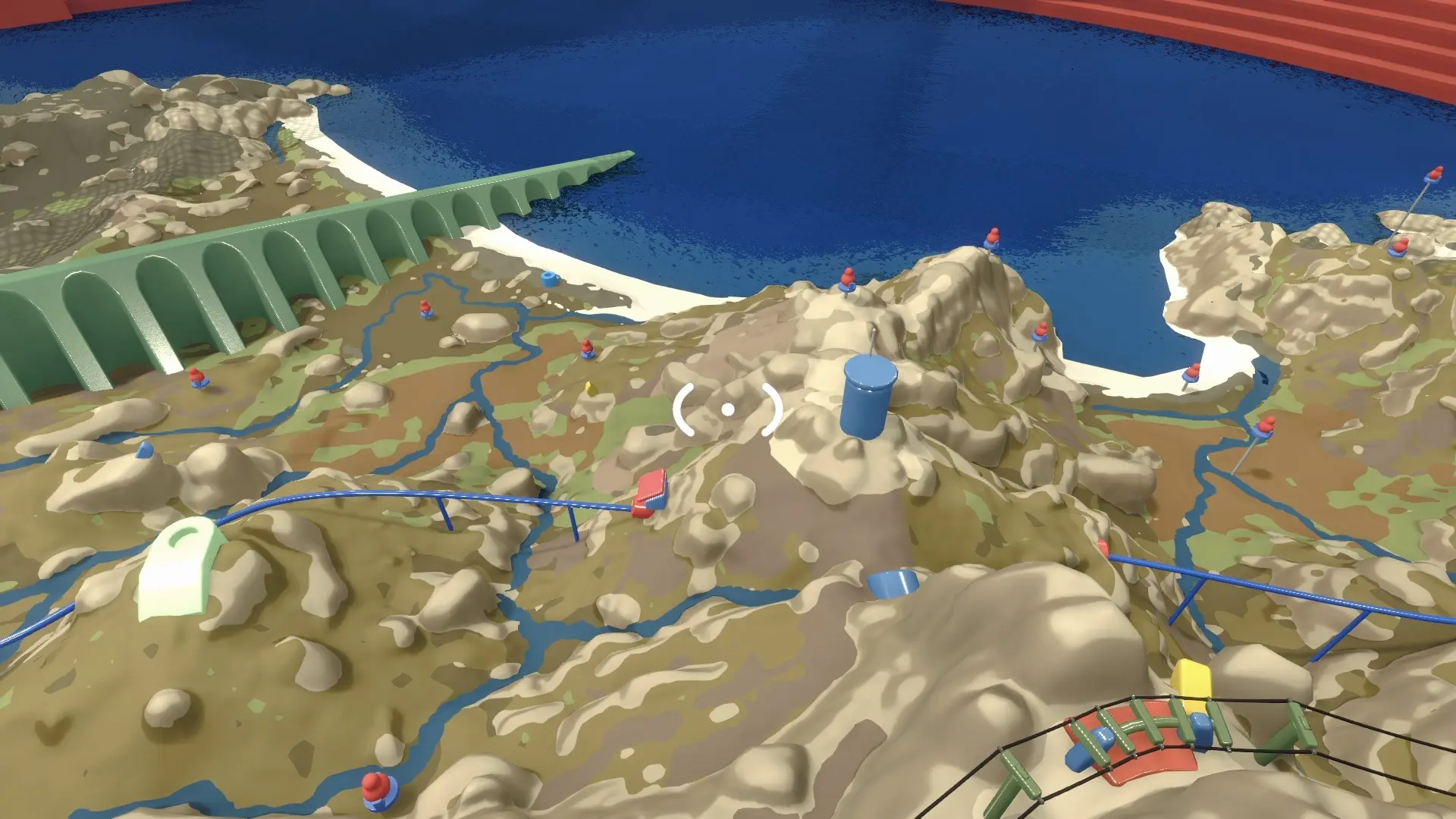 Big Walk Blue Tower Map