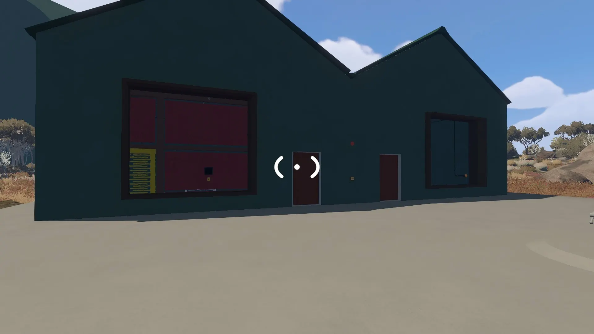 Big Walk Blue Warehouse Puzzle