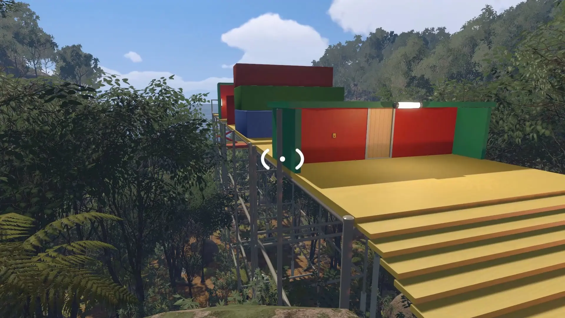 Big Walk Cliffside Obstacle Course Puzzle